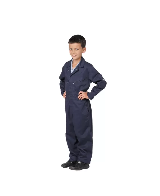 Combinezon de lucru pentru copii [C890] Bleumarin