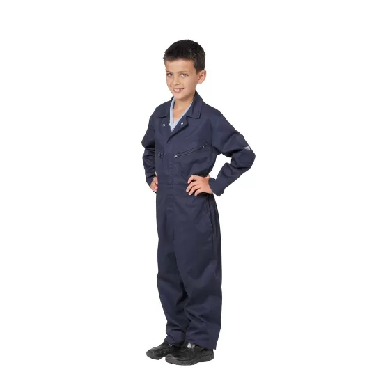 Combinezon de lucru pentru copii [C890] Bleumarin