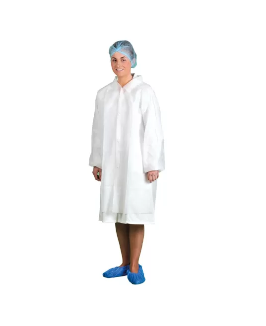 Halat unica folosinta cu capse, 200 buc/set [D118] Alb