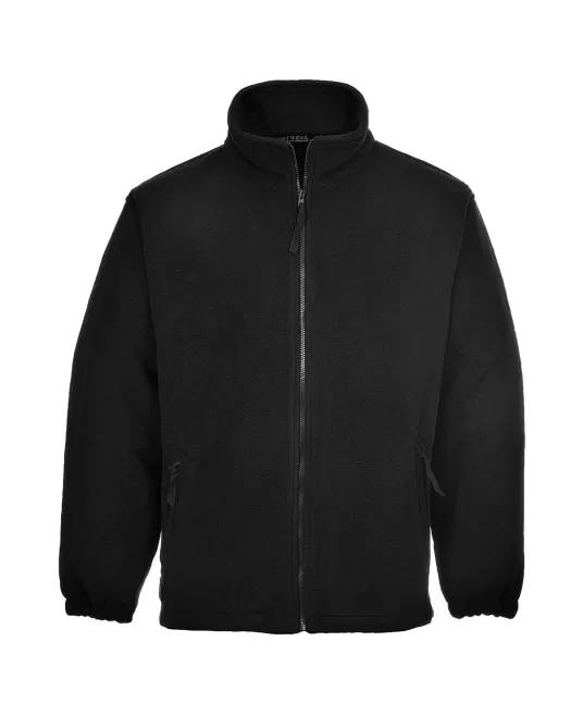 Fleece calduros si rezistent la vant, 280g/m2 [F205] Negru