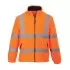 Fleece reflectorizant, inalta vizibilitate, rezistent la vant, 300g/m2, Portocaliu