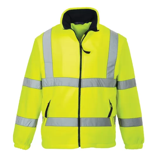 Fleece reflectorizant, inalta vizibilitate, rezistent la vant, 300g/m2, Galben Fleece reflectorizant, inalta vizibilitate, rezistent la vant, 300g/m2, Galben