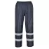 Pantaloni de ploaie impermeabili, dungi reflectorizante, IONA [F441] Bleumarin