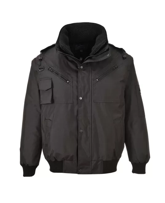 Jacheta de iarna 3 in 1, impermeabila Negru