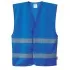Vesta de protectie cu dungi reflectorizante, culori diverse [F474] Albastru
