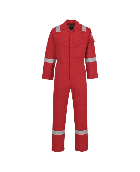 Combinezon de protectie Aberdeen Antistatic Ignifug [FF50] Rosu