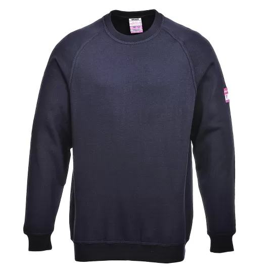 Hanorac cu maneca lunga, ignifug si antistatic [FR12] Bleumarin
