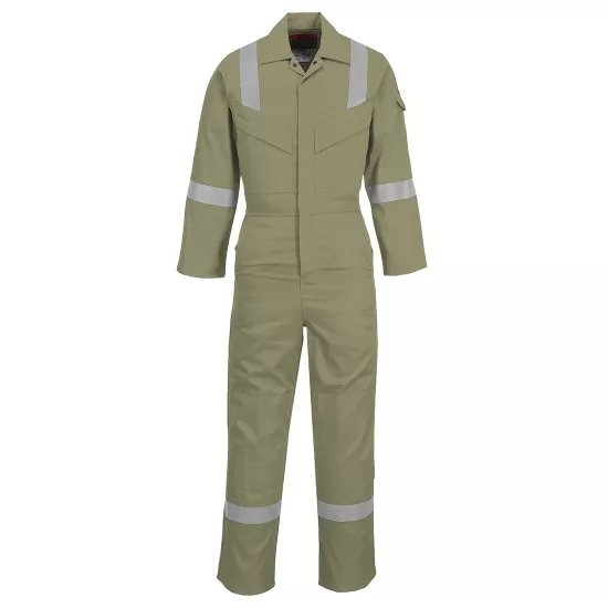 Combinezon de protectie antistatic [FR21] Verde inchis