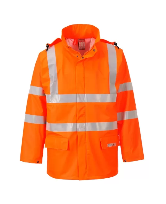 Jacheta de protectie ignifuga reflectorizanta, antistatica,chimica [FR41] Portocaliu