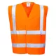 Vesta de protectie reflectorizanta, ignifuga, antistatica [FR71] Portocaliu