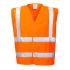 Vesta de protectie Hi-Vis reflectorizant Ignifuga [FR75] Portocaliu