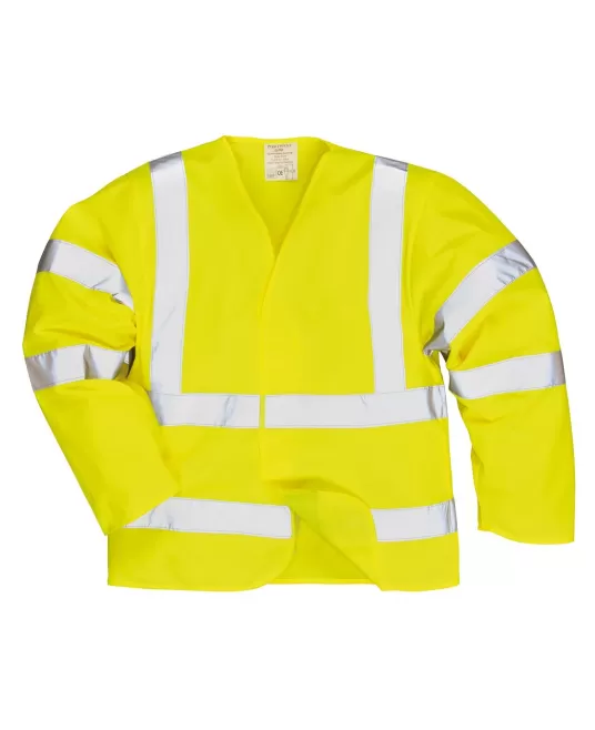Jacheta de protectie reflectorizanta, antistatica si ignifuga, HiVis [FR85] Galben