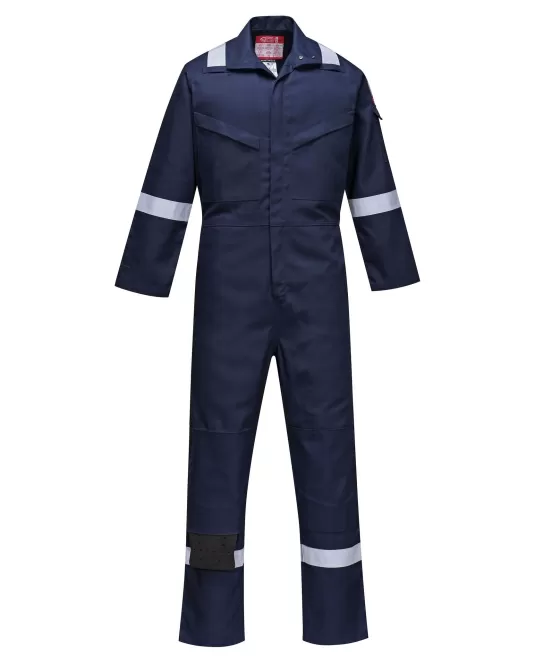 Combinezon antistatic, ignifug, protectie arc electric, protectie chimica,  Bleumarin Combinezon antistatic, ignifug, protectie arc electric, protectie chimica,  Bleumarin