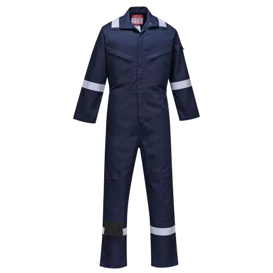 Combinezon antistatic, ignifug, protectie arc electric, protectie chimica, Bleumarin Combinezon antistatic, ignifug, protectie arc electric, protectie chimica, Bleumarin