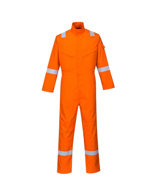 Combinezon antistatic, ignifug, protectie arc electric, protectie chimica,  Portocaliu Combinezon antistatic, ignifug, protectie arc electric, protectie chimica,  Portocaliu