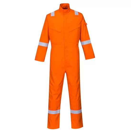 Combinezon antistatic, ignifug, protectie arc electric, protectie chimica, Portocaliu Combinezon antistatic, ignifug, protectie arc electric, protectie chimica, Portocaliu