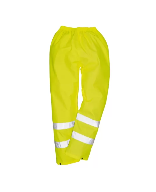 Pantaloni de ploaie  impermeabili, Hi-Vis reflectorizanti [H441] Galben
