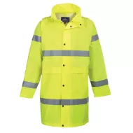Pelerină de ploaie reflectorizantă HiVis  Galben neon Pelerină de ploaie reflectorizantă HiVis  Galben neon