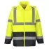 Jacheta de ploaie reflectorizanta, HiVis, impermeabila, bicolora [H443] Galben si negru
