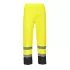 Pantaloni de ploaie reflectorizanti, HiVis, impermeabili [H444] Galben si negru