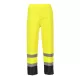 Pantaloni de ploaie reflectorizanti, HiVis, impermeabili [H444] Galben si negru
