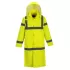 Pelerina de ploaie reflectorizanta lunga, impermeabila, inalta vizibilitate [H445] Galben