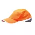 Sapca reflectorizanta HiVis din plasa racoroasa [HB10] Portcaliu si bleumarin