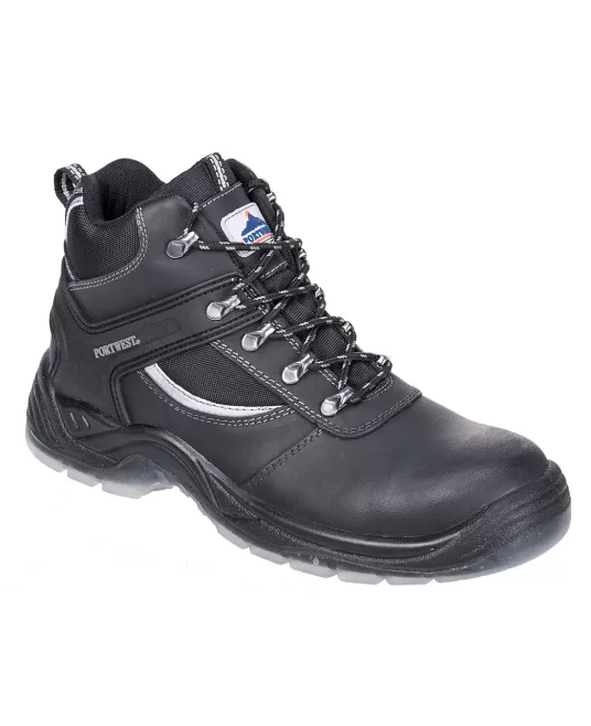 Bocanci de protectie S3, calitate premium [FW69] Negru