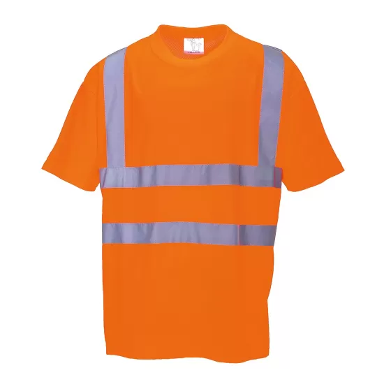 Tricou Hi-Vis reflectorizant RIS [RT23] Portocaliu