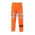 Pantaloni reflectorizanti Hi-Vis Rail Combat [RT46] Portocaliu