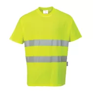 Tricou reflectorizant, calitate premium Portwest, Galben