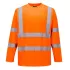 Tricou cu Maneci Lungi Hi-Vis reflectorizant, Portocaliu