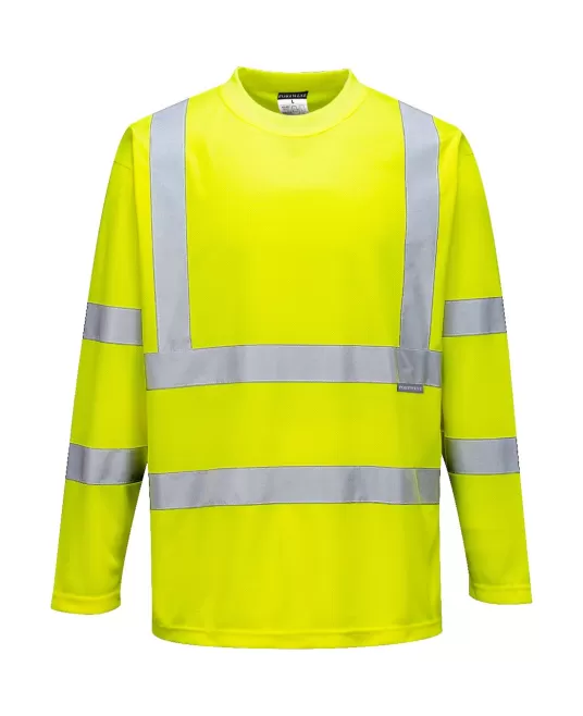 Tricou cu Maneci Lungi Hi-Vis reflectorizant, Galben Tricou cu Maneci Lungi Hi-Vis reflectorizant, Galben
