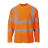 Tricou Hi-Vis reflectorizant cu maneci lungi, Portocaliu