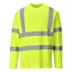 Tricou Hi-Vis reflectorizant cu maneci lungi, Galben Tricou Hi-Vis reflectorizant cu maneci lungi, Galben