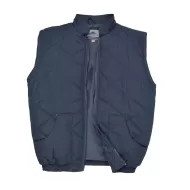 Vesta vatuita, tercot, inchidere cu fermoar, Bleumarin Vesta vatuita, tercot, inchidere cu fermoar, Bleumarin
