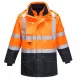 Jacheta HiVis 7 in 1 Portwest, portocaliu bleumarin Jacheta HiVis 7 in 1 Portwest, portocaliu bleumarin