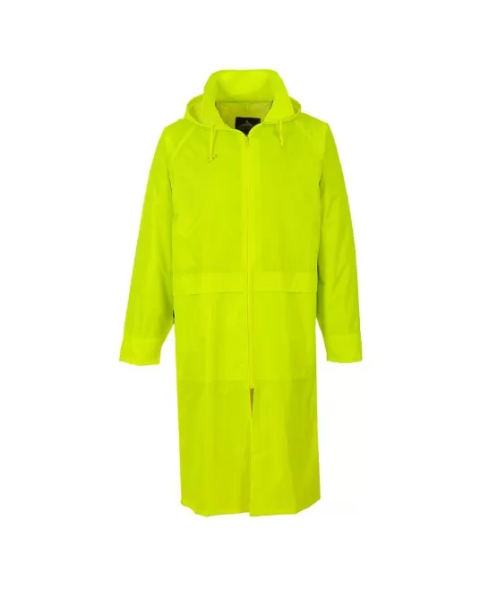 Pelerina lunga de ploaie, calitate premium, Galben