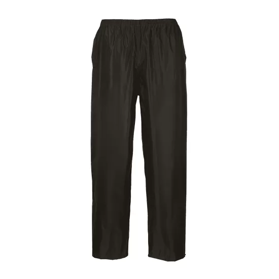 Pantaloni de ploaie impermeabili, gama larga de culori, Negru Pantaloni de ploaie impermeabili, gama larga de culori, Negru