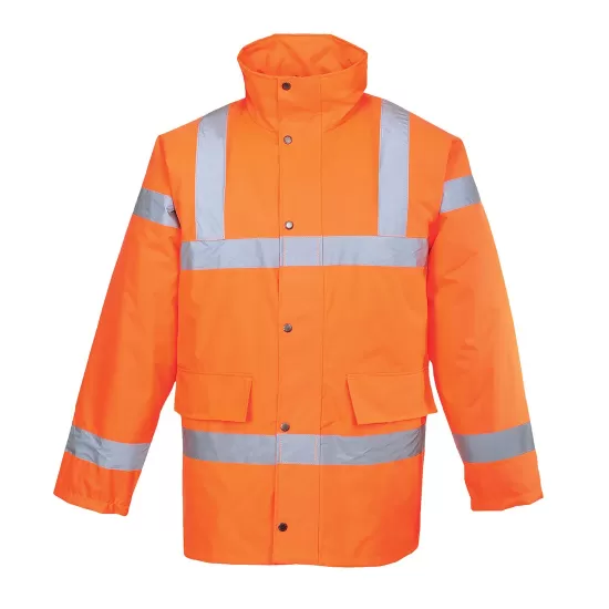 Jacheta vatuita HiVis, portocaliu neon Jacheta vatuita HiVis, portocaliu neon