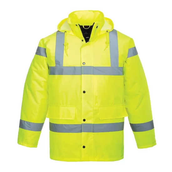 Jacheta vatuita HiVis, galben neon Jacheta vatuita HiVis, galben neon