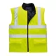 Vesta vatuita reflectorizanta, impermeabila, reversibila, Galben Vesta vatuita reflectorizanta, impermeabila, reversibila, Galben