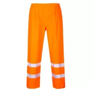 Pantaloni impermeabili reflectorizanti, inalta vizibilitate, Portocaliu Pantaloni impermeabili reflectorizanti, inalta vizibilitate, Portocaliu