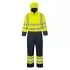Combinezon vatuit reflectorizant, HiVis, Galben si bleumarin