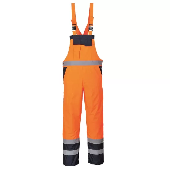 Salopeta vatuita HiVis impermeabila, Portocaliu Salopeta vatuita HiVis impermeabila, Portocaliu