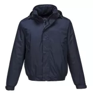 Jacheta premium vatuita cu gluga, impermeabila, Bleumarin Jacheta premium vatuita cu gluga, impermeabila, Bleumarin