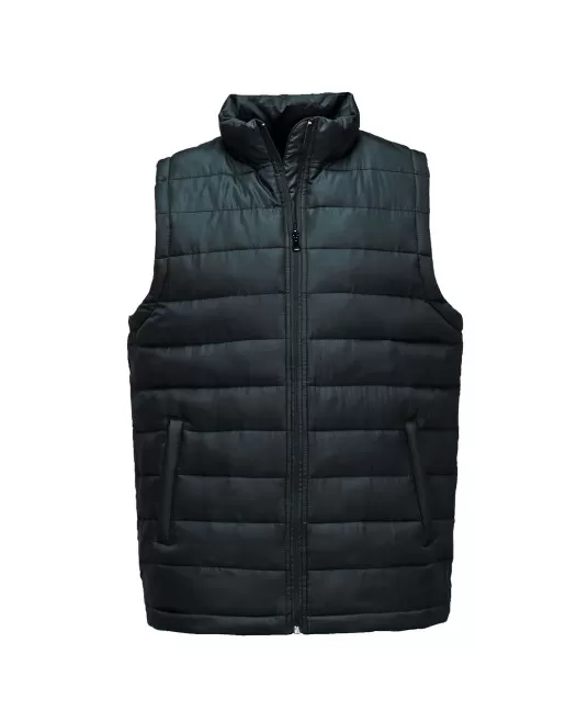 Vesta vatuita, impermeabila, captuseala insulatex 300g, Negru