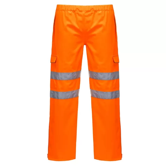 Pantaloni de protectie impermeabili si reflectorizanti Extreme, Portocaliu Pantaloni de protectie impermeabili si reflectorizanti Extreme, Portocaliu