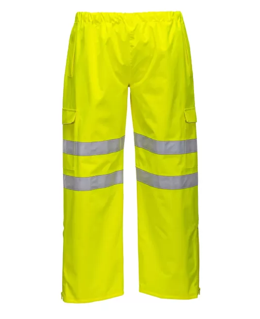 Pantaloni de protectie impermeabili si reflectorizanti Extreme, Galben Pantaloni de protectie impermeabili si reflectorizanti Extreme, Galben