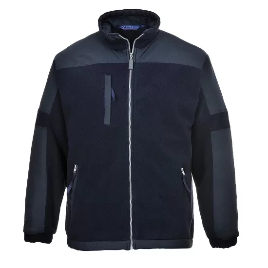 Fleece cu umeri intariti pentru rezistenta la uzura, 400g/m2, Bleumarin Fleece cu umeri intariti pentru rezistenta la uzura, 400g/m2, Bleumarin